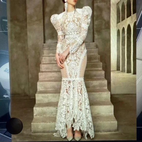 NWT, Bronx & Banco Barocco Swiss Gown - Picture 2 of 12